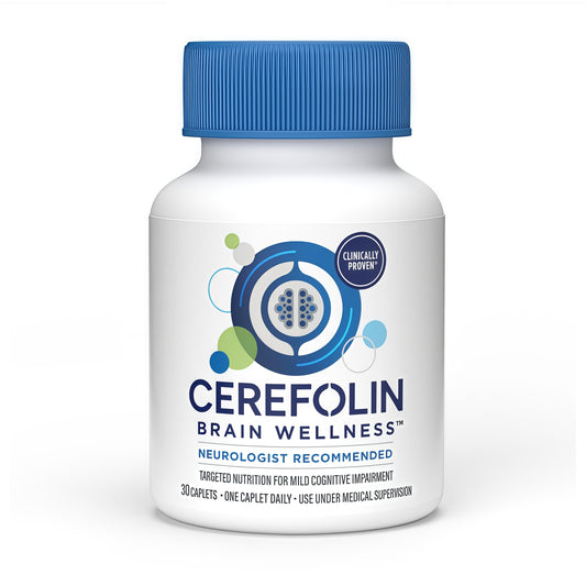 Cerefolin Brain Wellness Targeted Nutrition Neurologist Recommended 30 Count